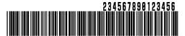 BI A barcode
