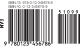 ISBN 13+5 Dual + Flag