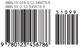 ISBN 13+5 Dual barcode
