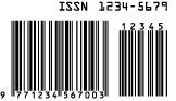 ISSN+5 bar code