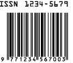 ISSN barcode