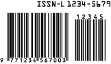 ISSN L linking barcode