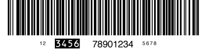 M&S Code 128 A