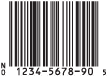 UPC N442 short barcode