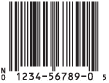 UPC N451 barcode