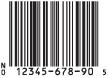 UPC N532 Short barcode