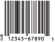 UPC N55 bar code