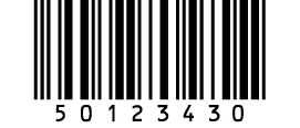 NCH 8 ITF barcode