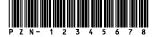 PZN8 barcode