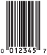 UPC-E barcode