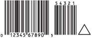 U Non-strippable A barcode