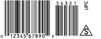 U Strippable B UPC barcode